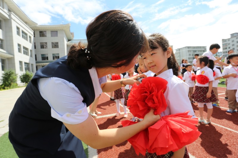 学年度第一学期中央小学开学典礼暨新生欢迎仪式 - 延吉市中央小学
