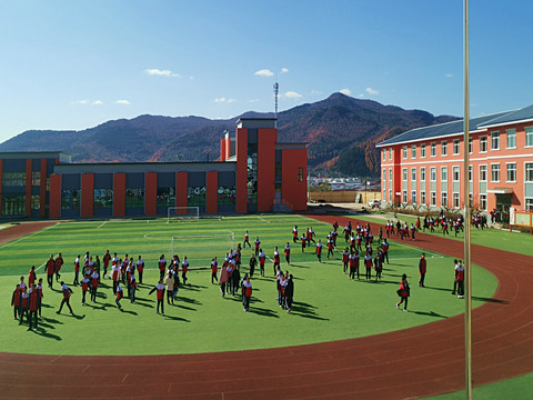 安林中学:食堂就餐防震逃生演练 - 吉林省安图县安林中学 - 图们市