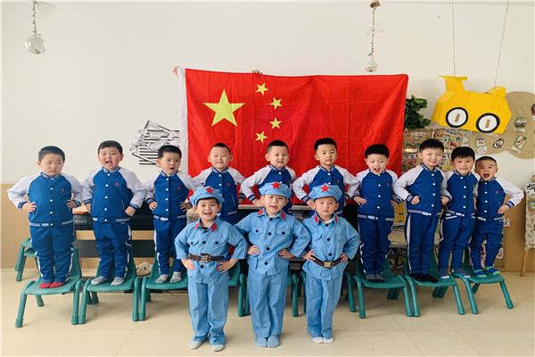 弘扬爱国精神" 喜迎建党100周年暨红色教育主题活动 - 延吉市蓓蕾幼儿