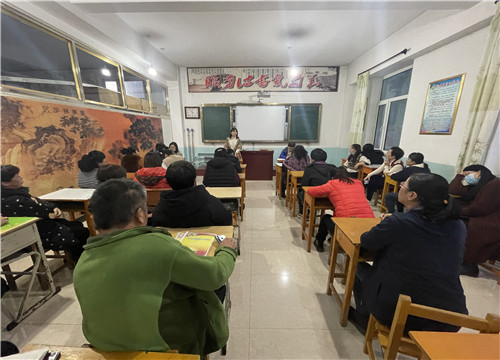 汪清三中全力以赴冲刺期末